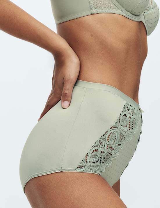 3pk Amelia Lace Full Briefs