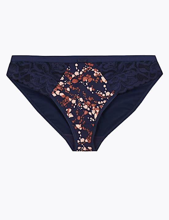 Wild Blooms High Leg Knickers