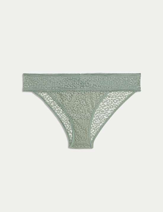 Animal Lace Brazilian Knickers