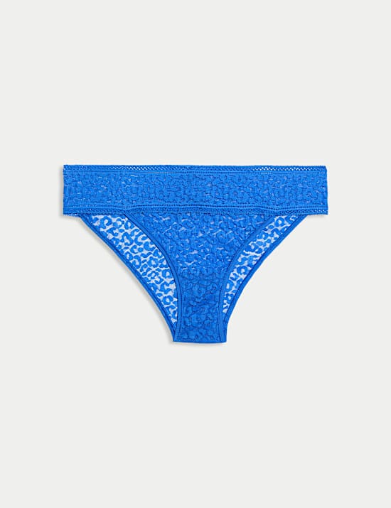 Animal Lace Brazilian Knickers