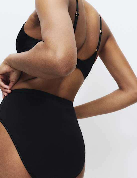 2pk Amelia Lace Cotton Rich Shaping Knickers