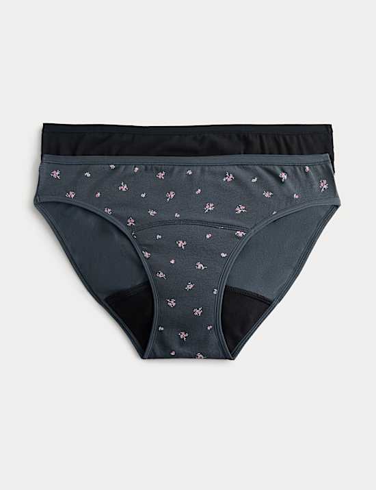 2 Pack Heavy Absorbency Period Knickers
