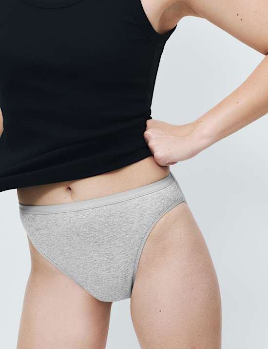 2 Pack Heavy Absorbency Period High Leg Knickers