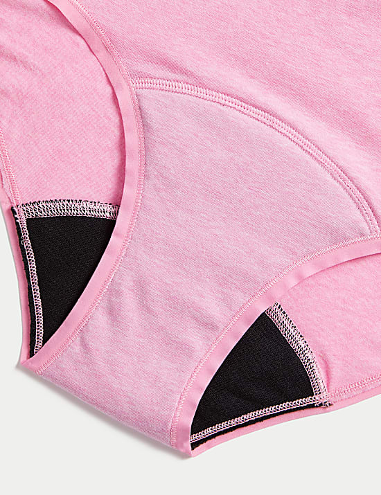 Lot de 3 culottes embo&icirc;tantes menstruelles ultra-absorbantes