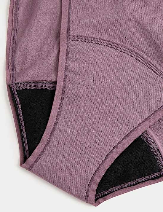 Lot de 3 culottes menstruelles coupe échancrée ultra-absorbantes