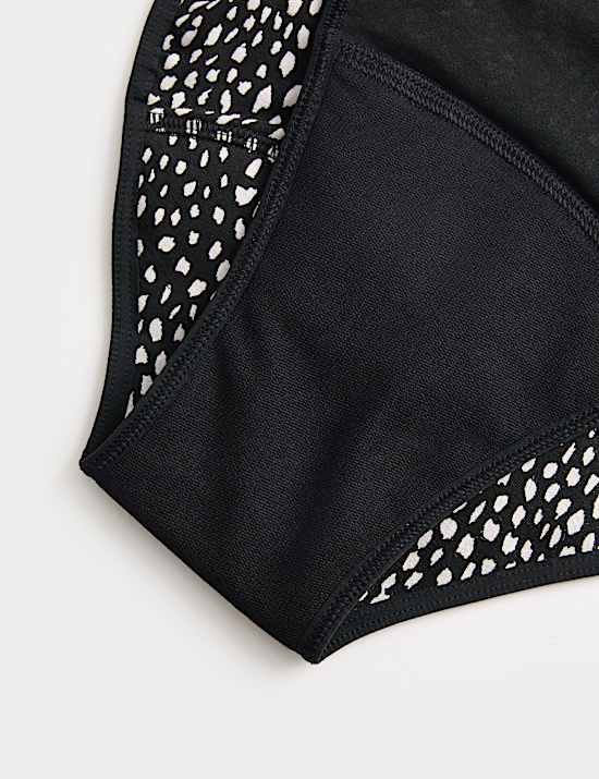 3pk Heavy Absorbency Period High Leg Knickers