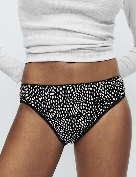 3pk Heavy Absorbency Period Bikini Knickers