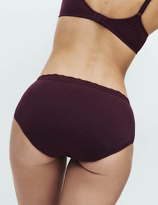 3pk Heavy Absorbency Period Knicker Shorts