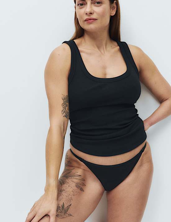 2pk Adaptable Clasp Period Bikini Knickers