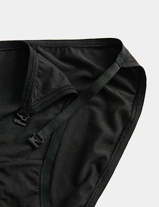 Lot de 2 culottes bikini à attache ajustable