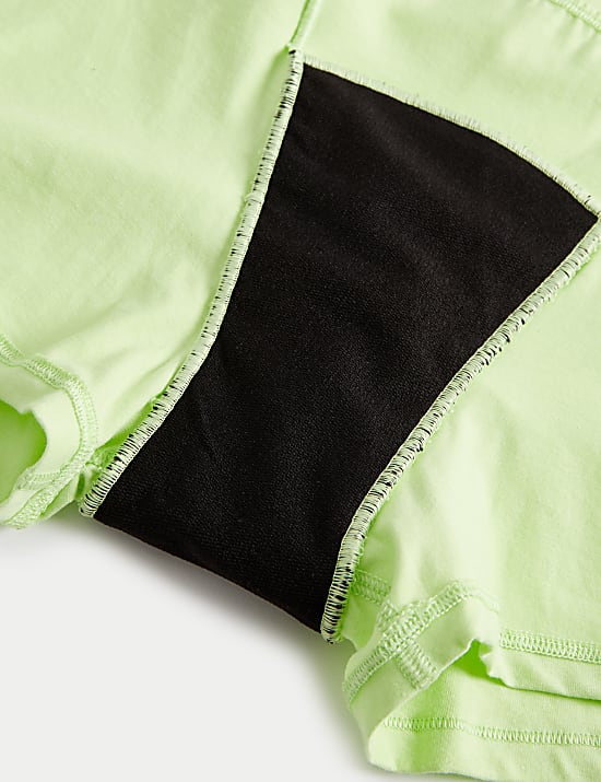 3pk Heavy Absorbency First Period Boy Shorts