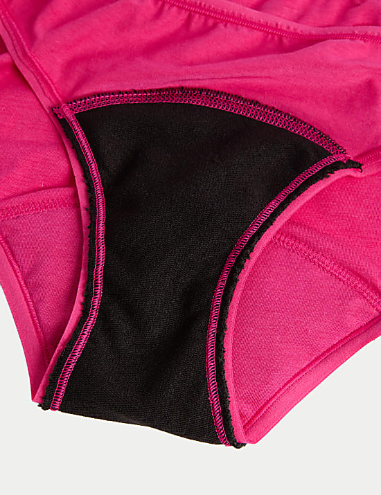 3pk Heavy Absorbency Period Bikini Knickers
