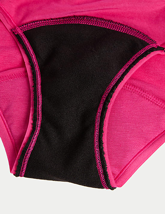 3pk Heavy Absorbency Period Bikini Knickers