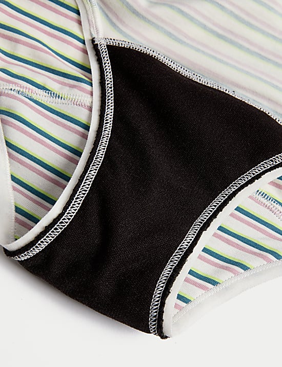 3pk Heavy Absorbency First Period Briefs