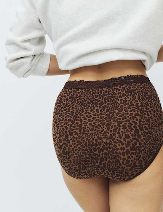 Pack de 3 braguitas altas menstruales de alta absorci&oacute;n