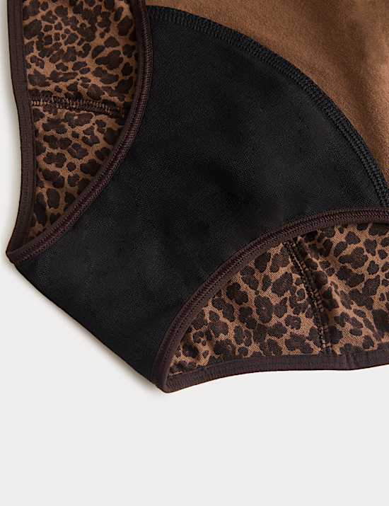 Pack de 3 braguitas altas menstruales de alta absorci&oacute;n