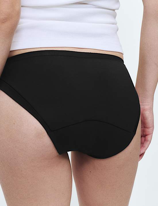 3 Pack Heavy Absorbency flexifit modal Bikini period knickers