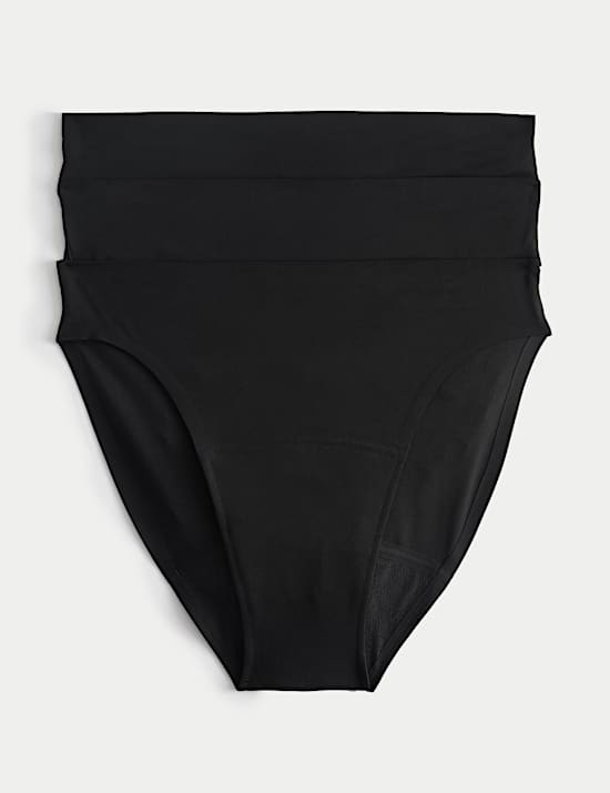 3 Pack No VPL Period Bikini Knickers
