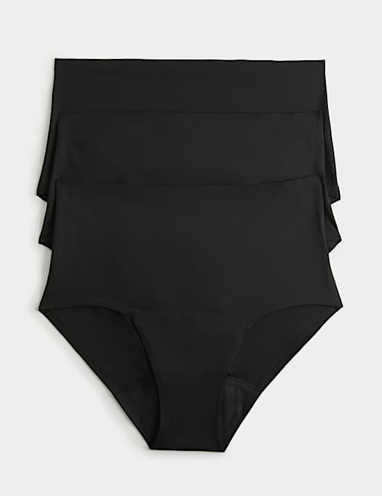 3 Pack No VPL Period Full Briefs