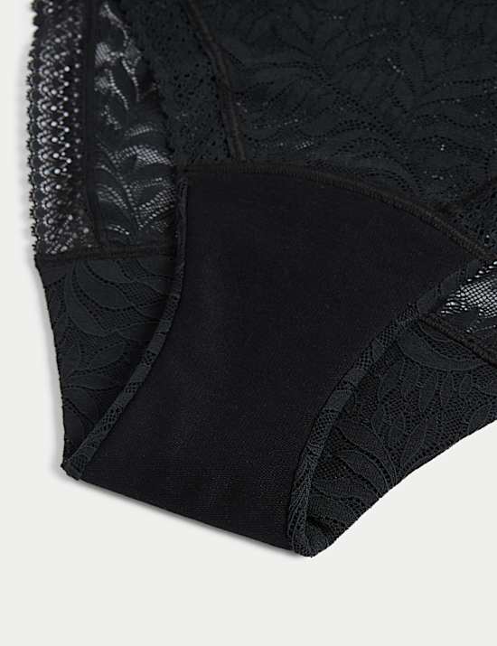 Lot de 3 culottes menstruelles coupe échancrée ultra-absorbantes