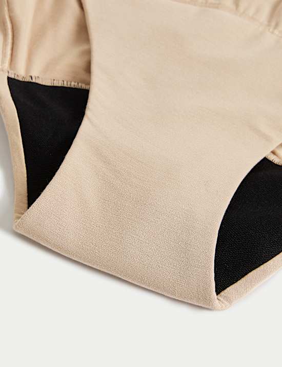 Lot de 3 culottes bikini menstruelles ultra-absorbantes en modal
