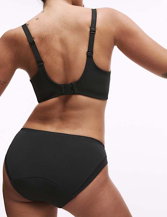 3pk Heavy Absorbency Modal Period Bikini Knickers