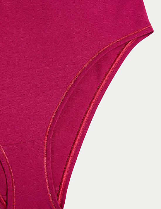 Lot de 3 culottes brésiliennes en coton, adaptées aux poches de stomie