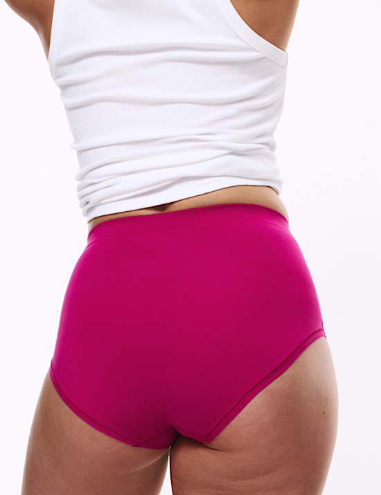 Lot de 3 culottes en coton, adaptées aux poches de stomie