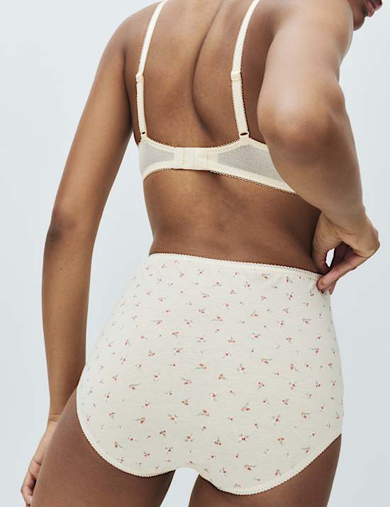 5pk Pure Cotton Full Briefs