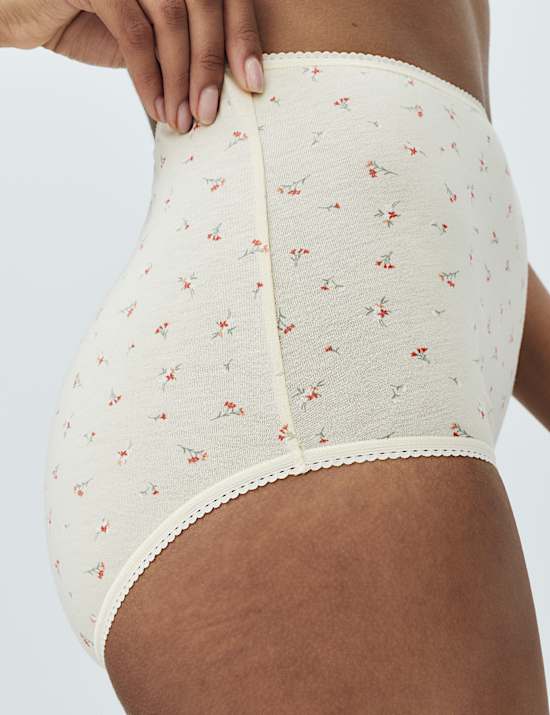 5pk Pure Cotton Full Briefs