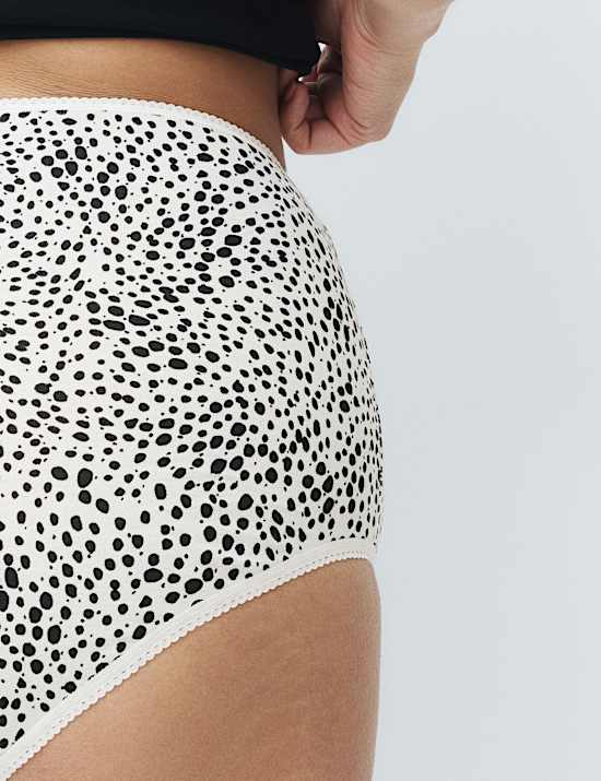 5pk Pure Cotton Full Briefs