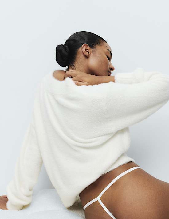 5 Pack Pure Cotton G-String Thongs