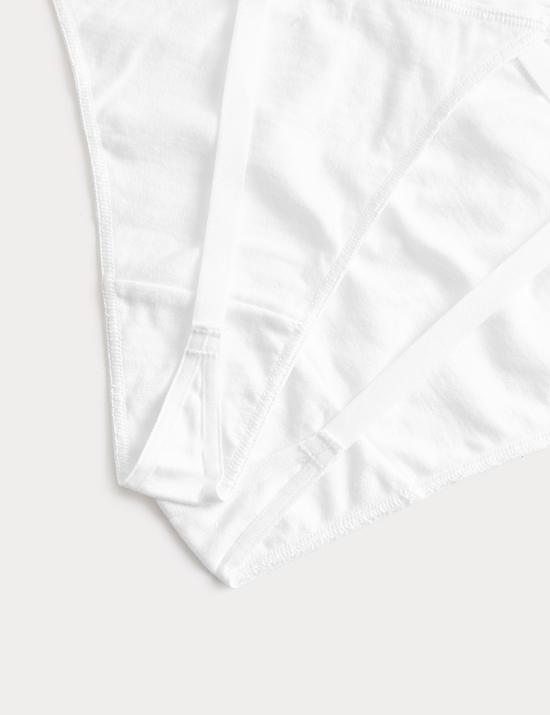 5 Pack Pure Cotton G-String Thongs