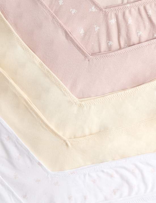 7 Pack Pure Cotton Miami Knickers