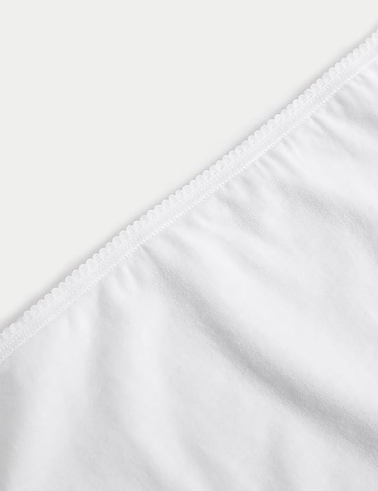 5pk Pure Cotton Bikini Knickers