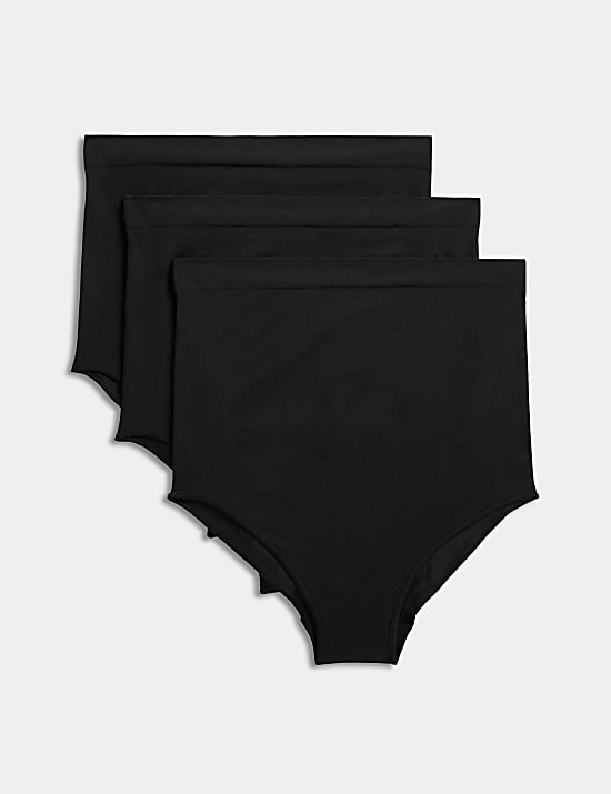 3pk Seamless Over Bump Maternity Briefs