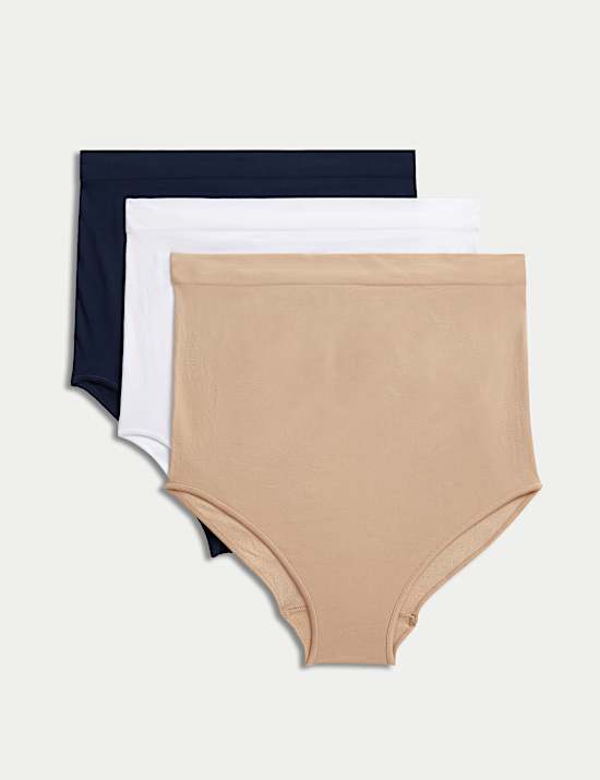 Σλιπ εγκυμοσύνης που αγκαλιάζει την κοιλιά, χωρίς ραφές, σετ των 3