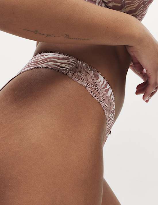 2 Pack Mesh Miami Knickers