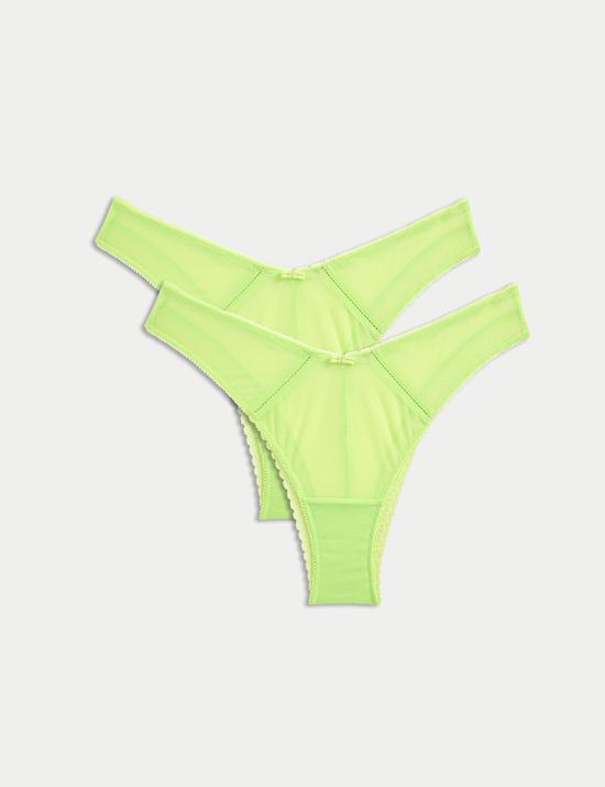 2er-Pack Miami-Slips aus Mesh