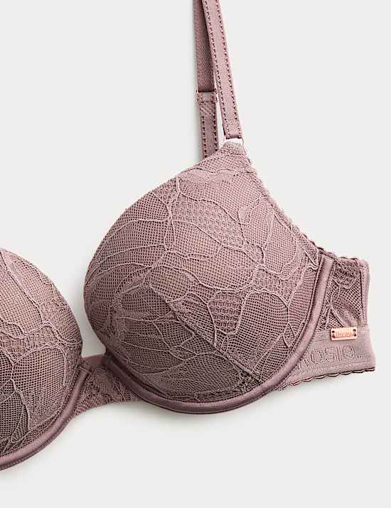 LaceWear Wired Push Up Bra (A-E)