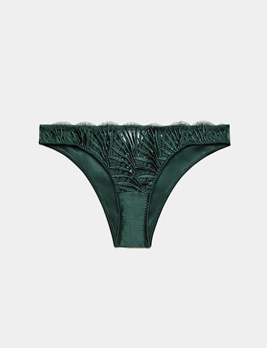 Reverie Embroidery Brazilian Knickers