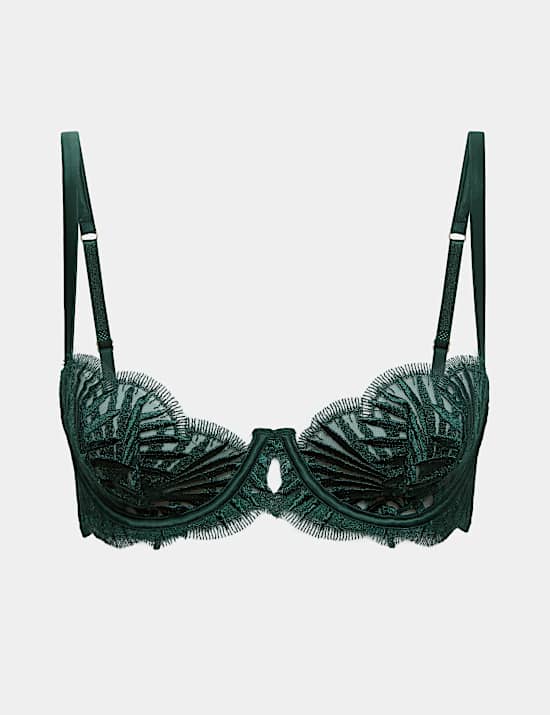 Reverie Embroidery Non-Padded Balcony Bra A-E