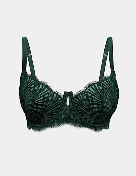 Reverie Embroidery Non-Padded Balcony Bra F-H