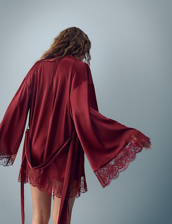 Belle Satin Wrap
