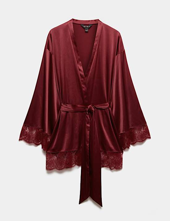 Belle Satin Wrap