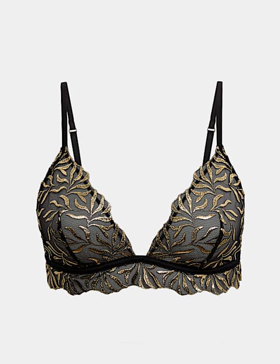 Enigma Embroidery Bralette