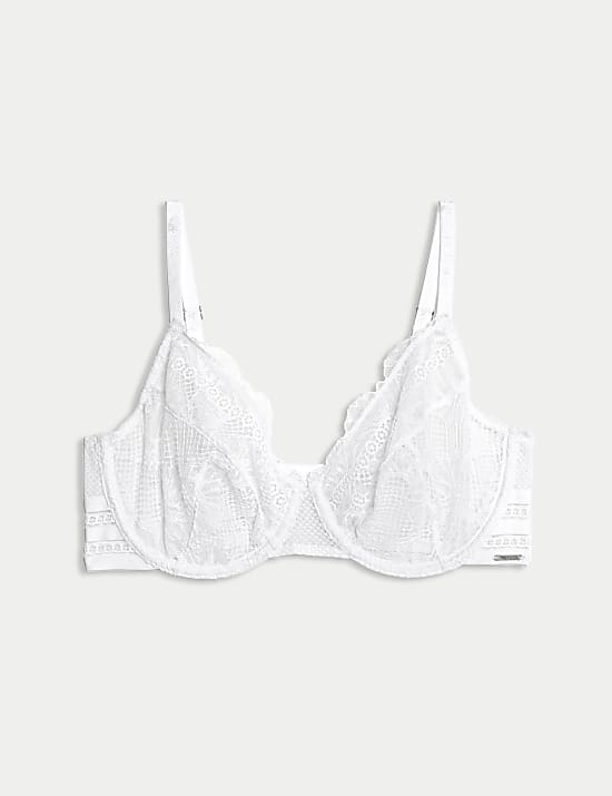 Marseilles Lace Wired Full Cup Bra A-E