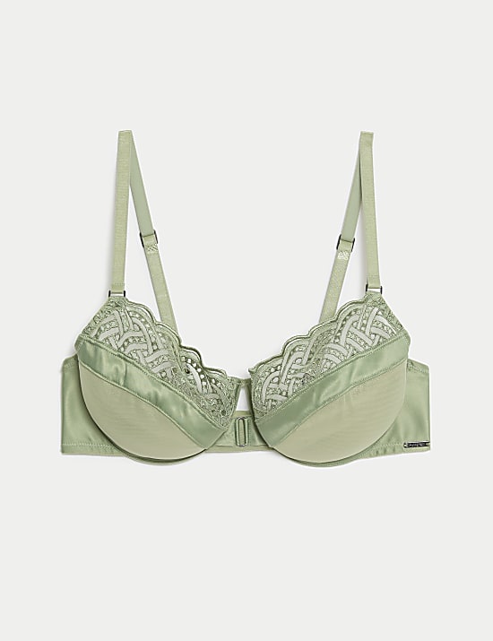 Belize Embroidery Wired Balcony Bra A-E