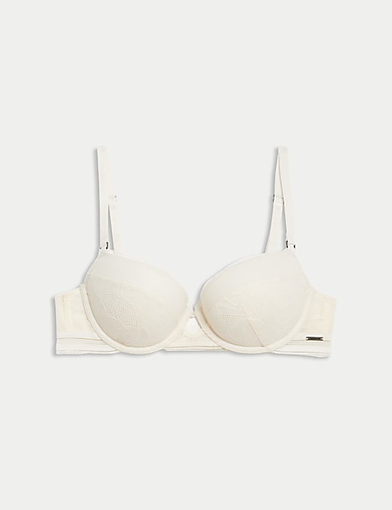 Valencia Lace Wired Balcony Bra (A-E)
