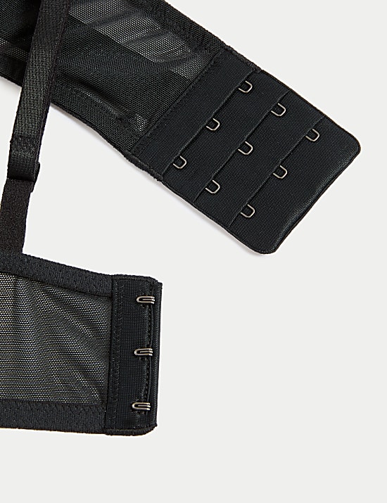 Bordeaux Wired Longline Balcony Bra (A-E)